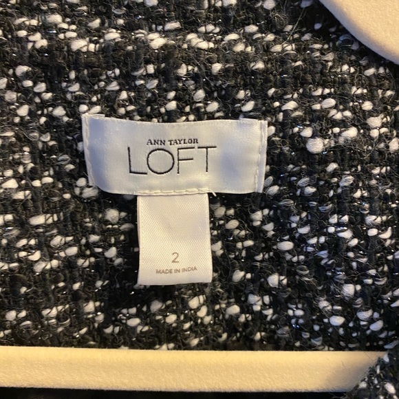 Loft Tweed Crop Blazer - Picture 2 of 6